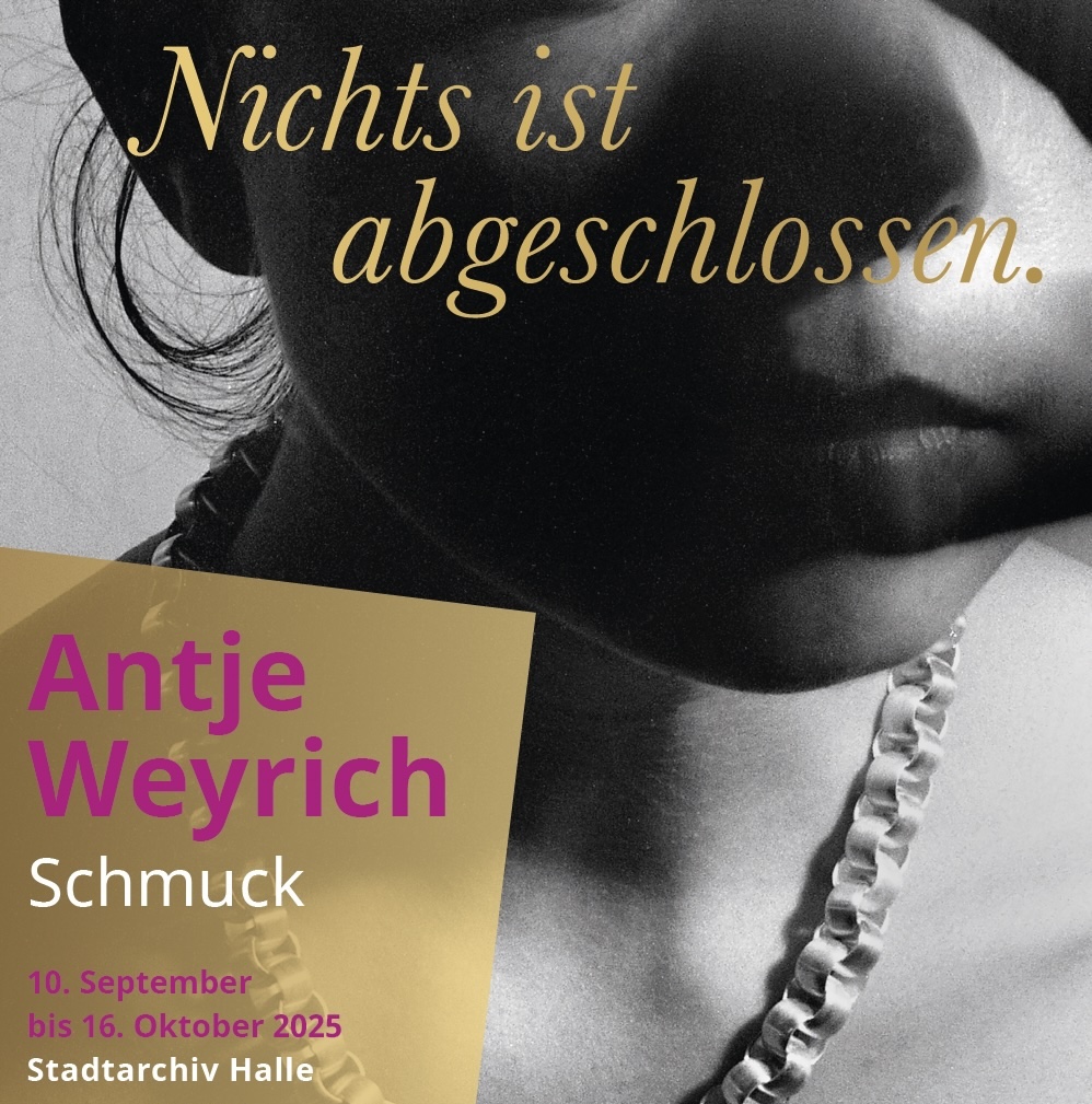 Nichts ist abgeschlossen - Antje Weyrich - eine Ausstellung in Halle/S. - Screenshot