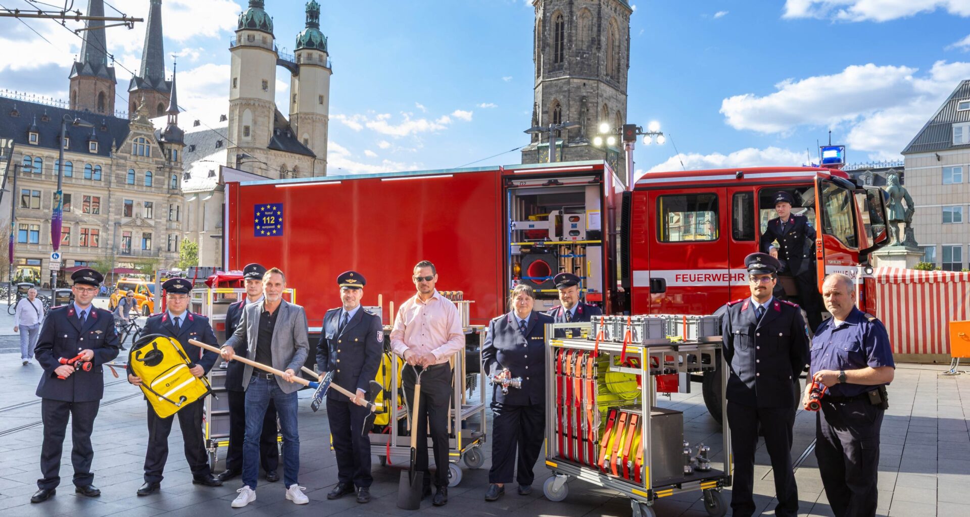 H@llAnzeiger - Neue Feuerwehrtechnik für Vegetationsbrandbekämpfung