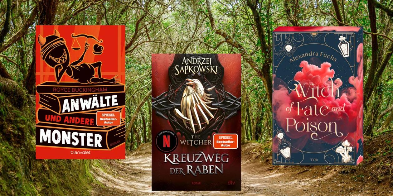 Neue Bücher im September 2025: Die Neuerscheinungen für Fantasy-Fans