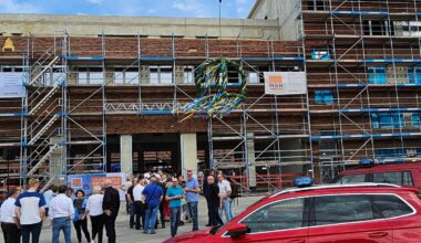 Richtfest an der neuen Hauptfeuer- und Rettungswache