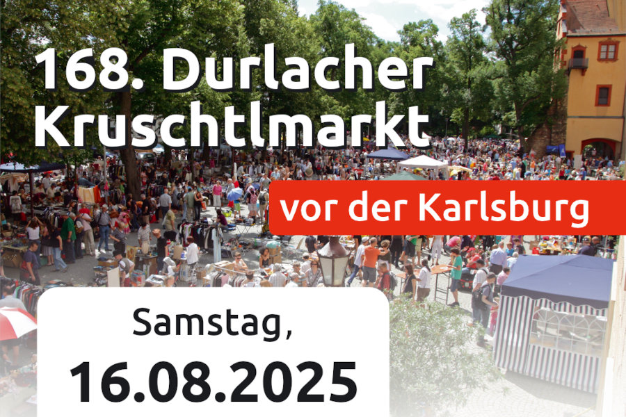 168. Kruschtlmarkt vor der Karlsburg
