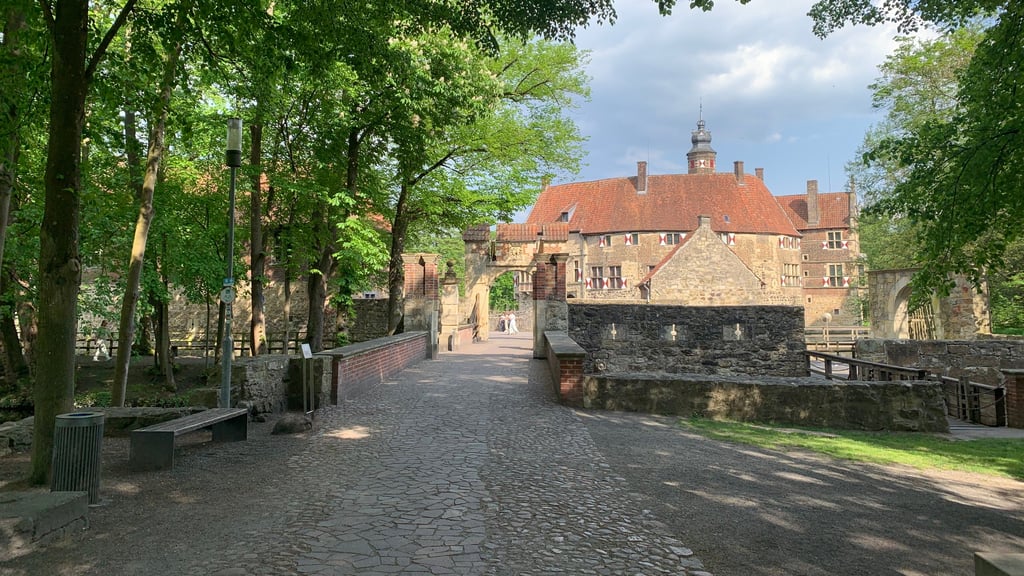 Die Burg Vischering ist auch zu jeder anderen Jahreszeit ein beliebtes Ausflugsziel im Münsterland.