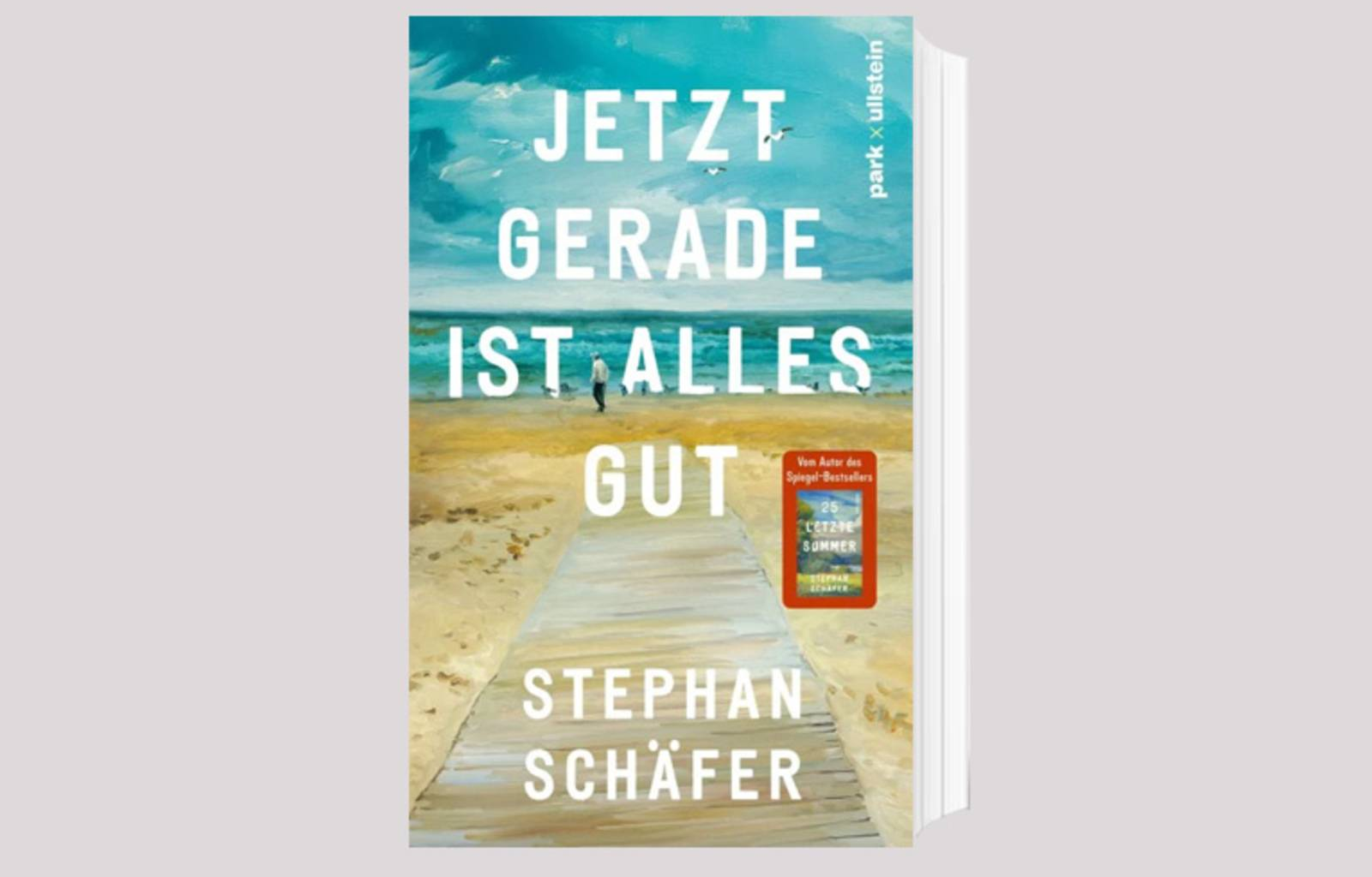 Das Cover zum Roman „Jetzt gerade ist alle gut“ von Stephan Schäfer
