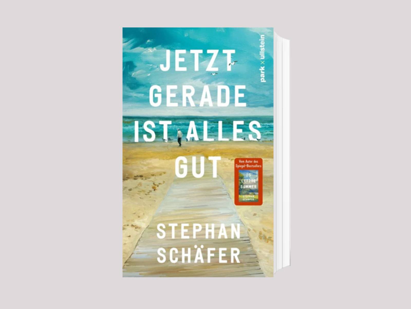 Das Cover zum Roman „Jetzt gerade ist alle gut“ von Stephan Schäfer