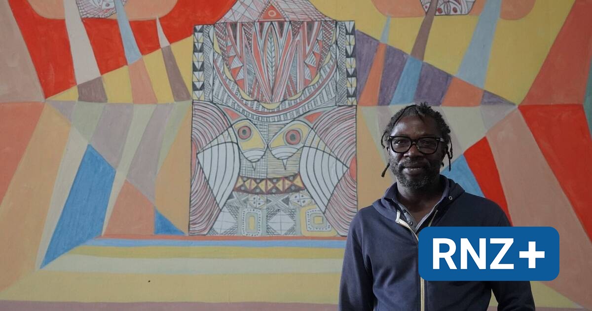 Mannheim: Dieses Mural trägt afrikanische Narben - Kultur Regional