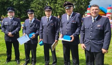 Festlicher Jubiläumstag der Feuerwehren - Neustadt