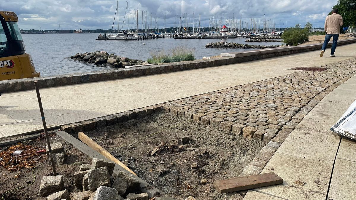 Promenade bleibt vorerst gesperrt - Probsteer