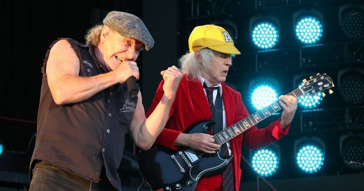 AC/DC in Karlsruhe: Starkstrom-Rock’n Roll mit gutem Sound und schwächelndem Sänger - Kultur Regional