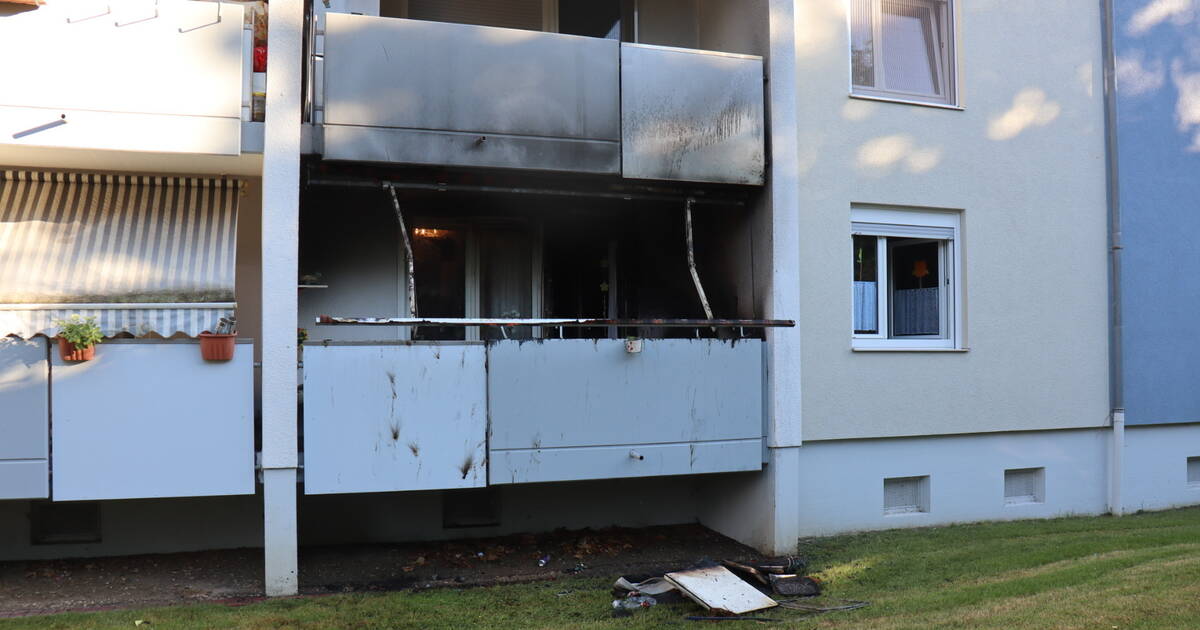 Mannheim: Balkonbrand in Schönau - Polizeiberichte aus Rhein-Neckar-Odenwald