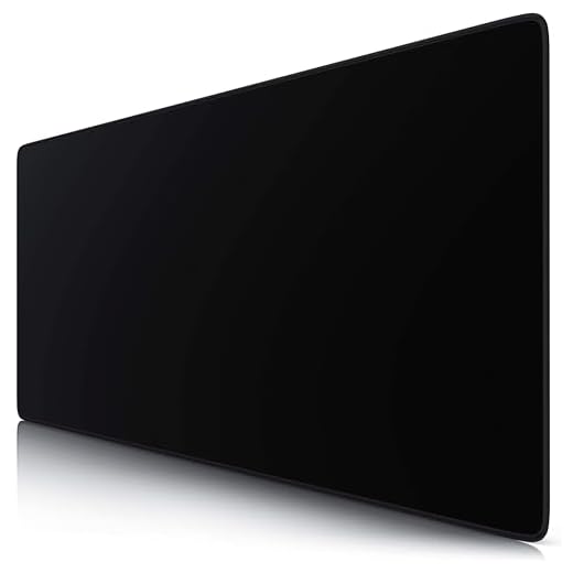 TITANWOLF - XXL Speed Gaming Mauspad Titanwolf Schwarz 900 x 400mm - XXL Mousepad - Tischunterlage Large Size - verbessert Präzision und Geschwindigkeit