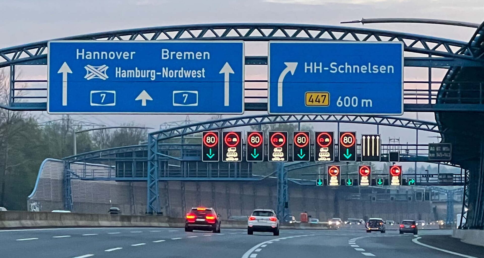Tunnelsanierung legt A7 bei Hamburg lahm: Vollsperrungen im August