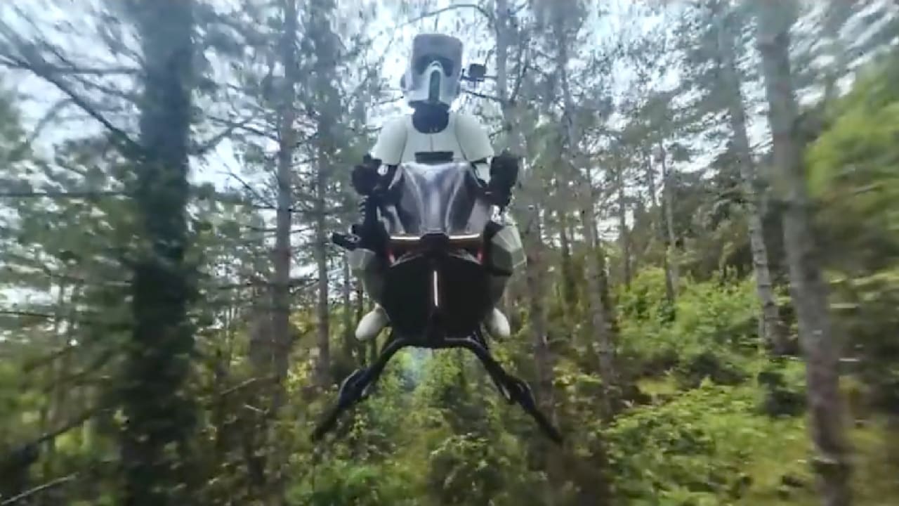 Star Wars für alle: Mit dem „Airbike“ durch die Luft | Leben & Wissen