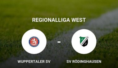 Wuppertaler SV ergibt sich SV Rödinghausen