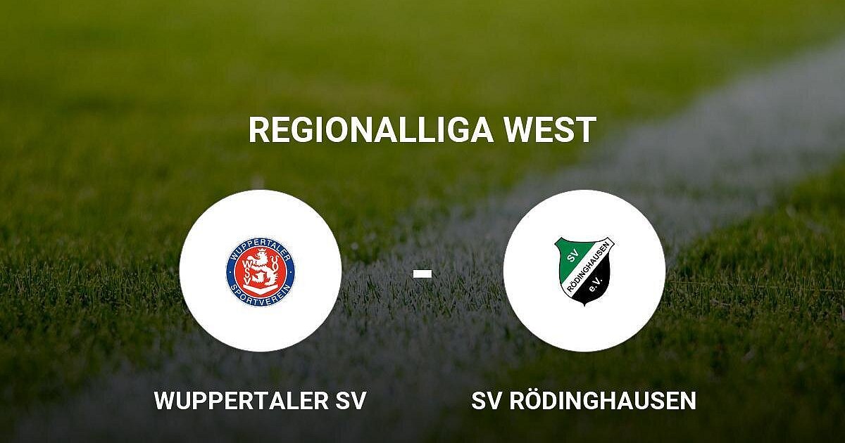Wuppertaler SV ergibt sich SV Rödinghausen