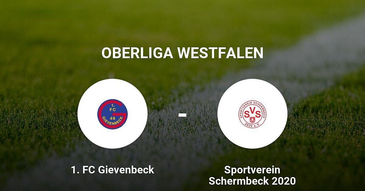 1. FC Gievenbeck gewinnt gegen Sportverein Schermbeck