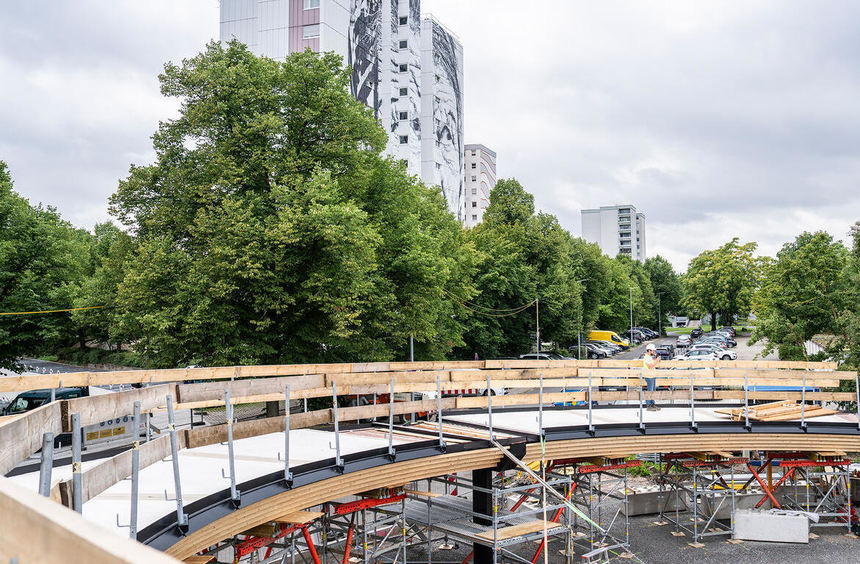Der Steg ist für Franklin wichtig – und für ganz Mannheim