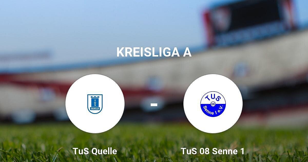TuS 08 Senne 1 bietet TuS Quelle Paroli