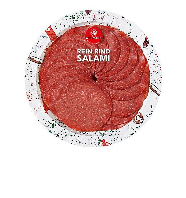Die Rein-Rind-Salami der Firma Wiltmann wird zurückgerufen. - © Kundeninformation der Firma Franz Wiltmann GmbH & Co. KG