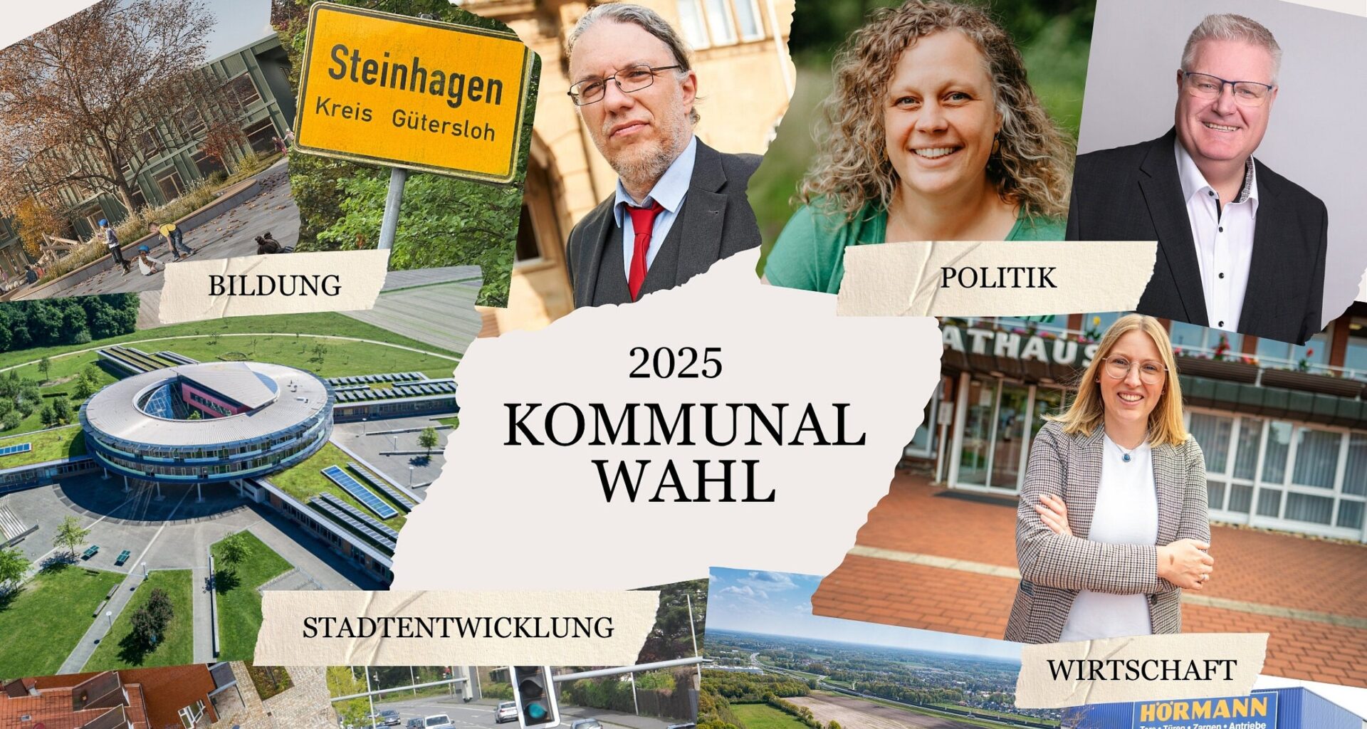 Countdown zur Kommunalwahl 2025: Das sind die Ratskandidaten aus Steinhagen | Haller Kreisblatt