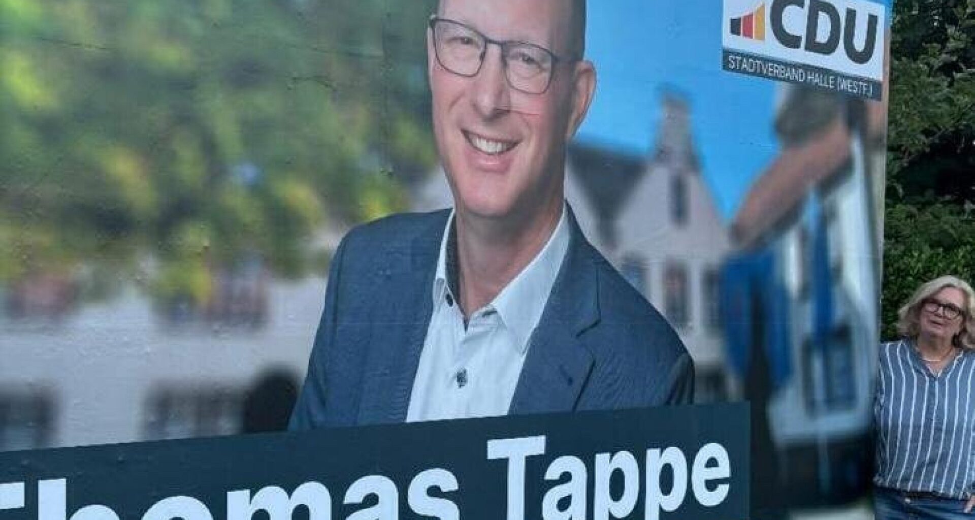Nanu – warum wirbt Halles Bürgermeister denn in Werther? | Haller Kreisblatt