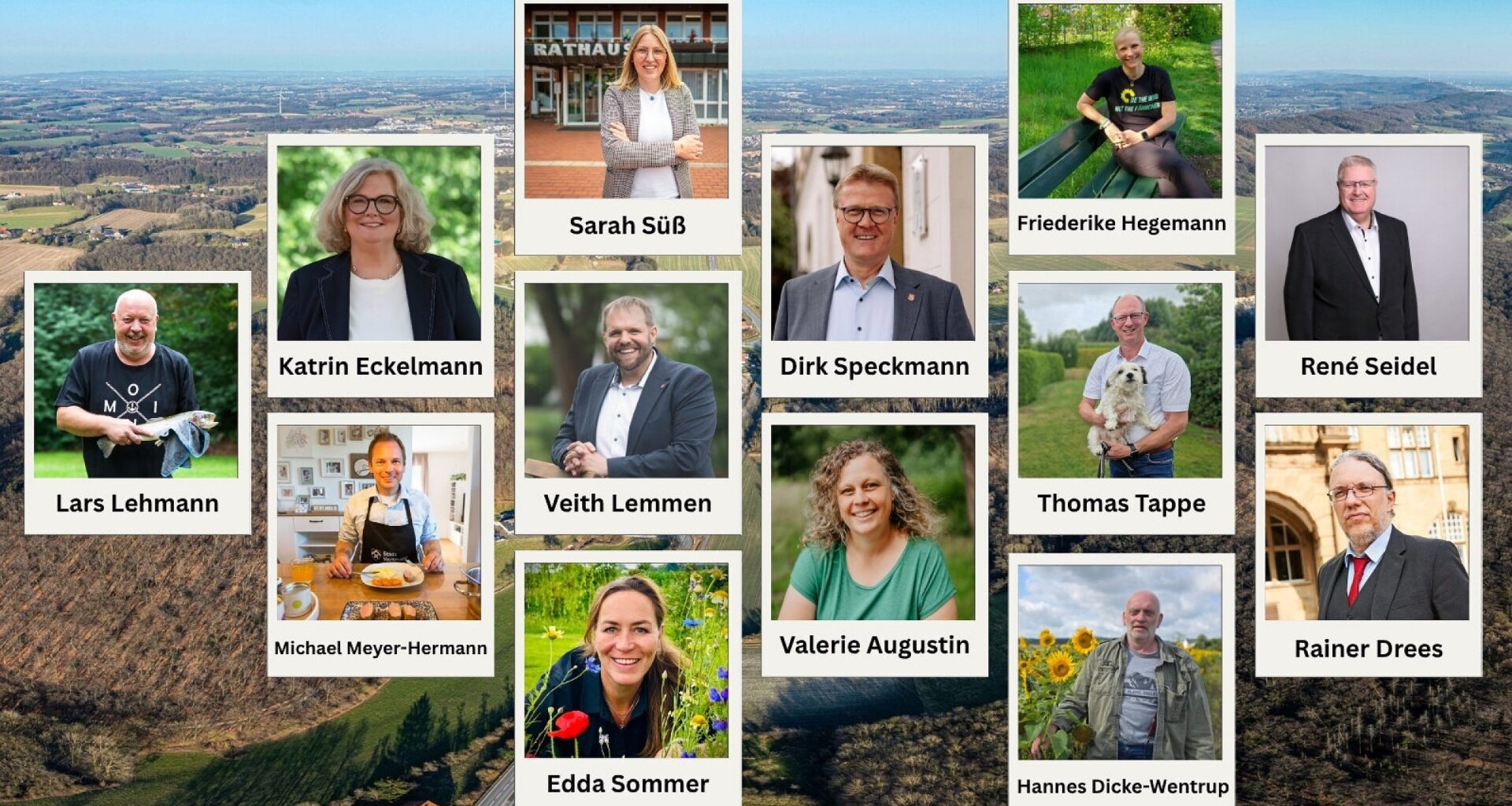 Countdown zur Kommunalwahl 2025: Erste Porträts der Bürgermeister-Kandidaten | Haller Kreisblatt