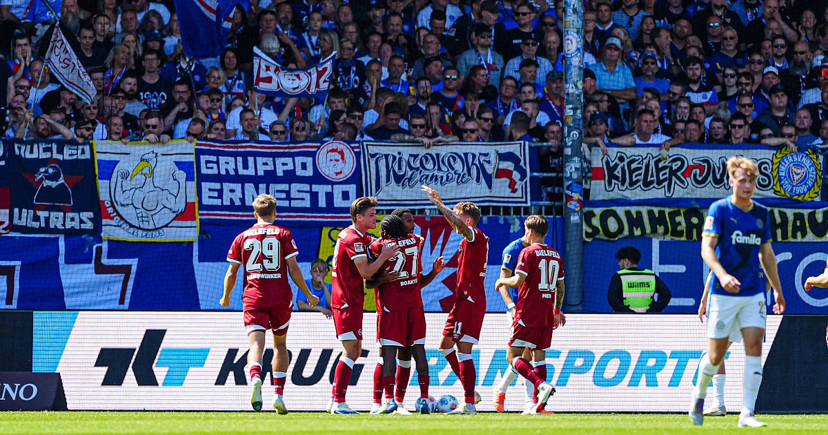 Jetzt live: Handwerker setzt noch einen drauf, Arminia Bielefeld führt 2:0 in Kiel