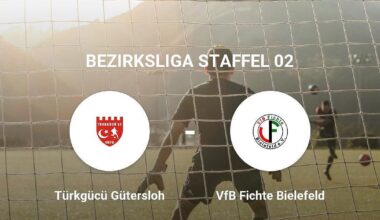Türkgücü Gütersloh setzt sich knapp durch gegen VfB Fichte Bielefeld