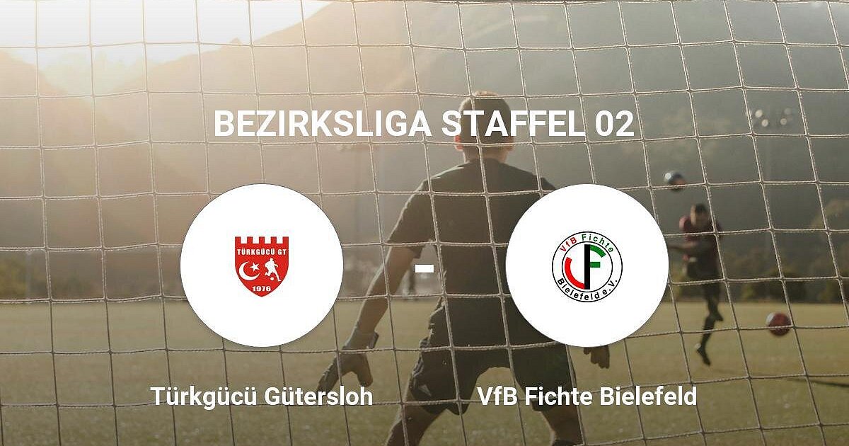 Türkgücü Gütersloh setzt sich knapp durch gegen VfB Fichte Bielefeld