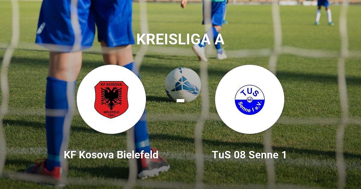 TuS 08 Senne 1 bietet KF Kosova Bielefeld Paroli