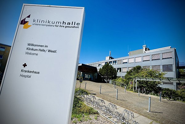 Das Klinikum Halle an der Winnebrockstraße. - © Nicole Donath