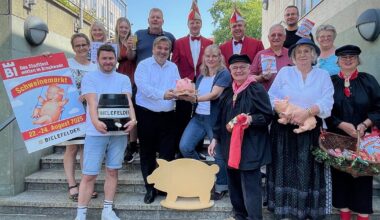 Drei tolle Tage kann beim Schweinemarkt im Bielefelder Süden gefeiert werden
