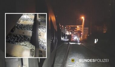 Bundespolizeidirektion München: Autoreisezug entgleist 150 Reisende blieben unverletzt