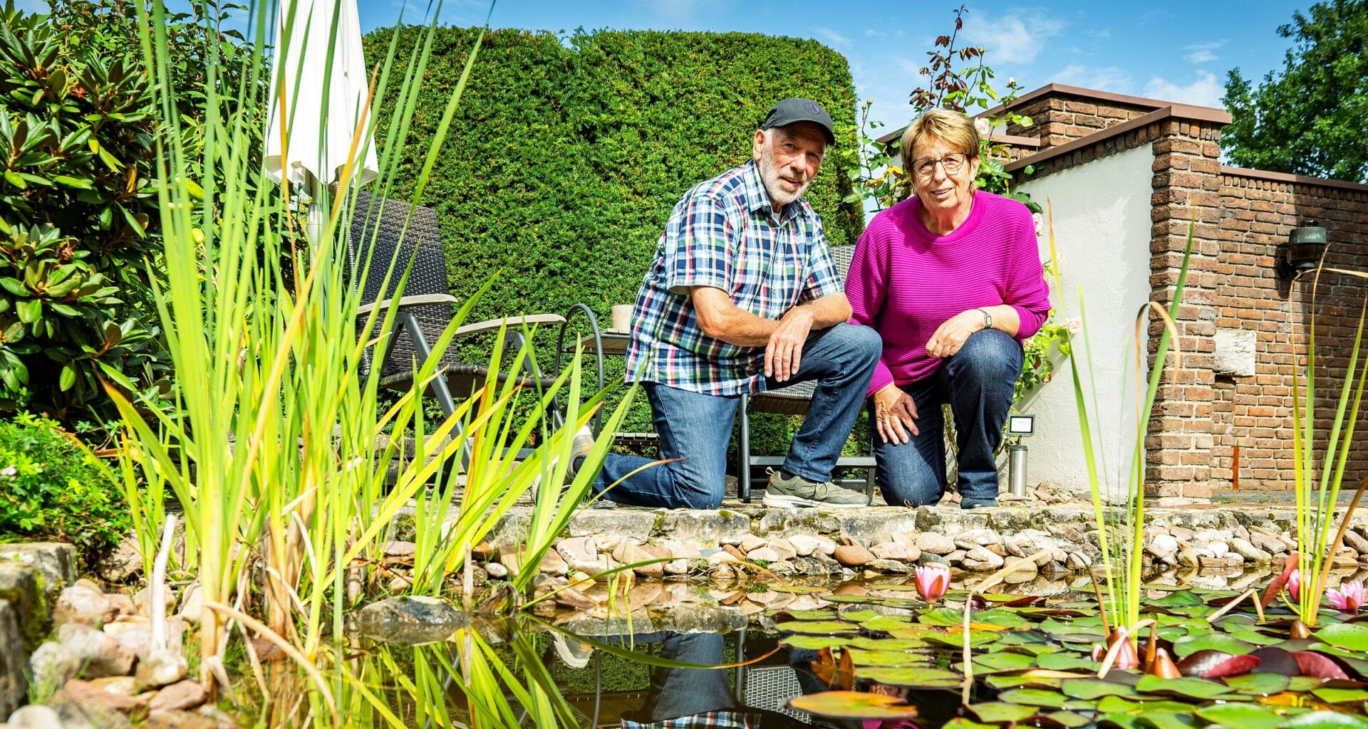 Bielefelder Selbstversorger haben ein Gartenidyll inmitten von Feldern erschaffen | Haller Kreisblatt