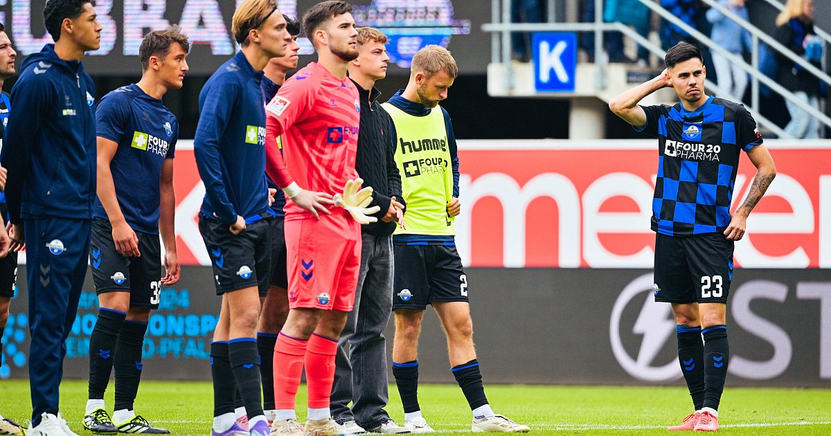 1:2 gegen Düsseldorf: SC Paderborn kassiert in Unterzahl die erste Saisonpleite