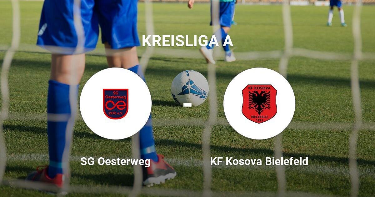 KF Kosova Bielefeld sichert sich knappen Sieg gegen SG Oesterweg