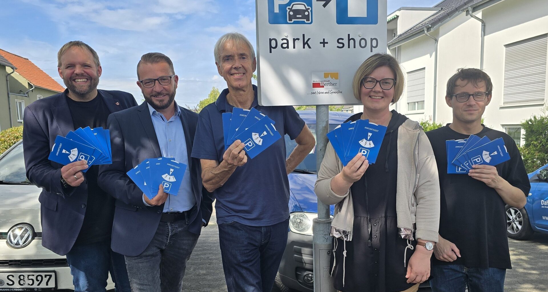 Stadt wirbt um Kunden: Hier kann man in Werther kostenlos parken | Haller Kreisblatt