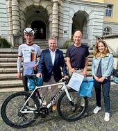 Auszeichnung der diesjährigen Stadtradeln-Gewinner