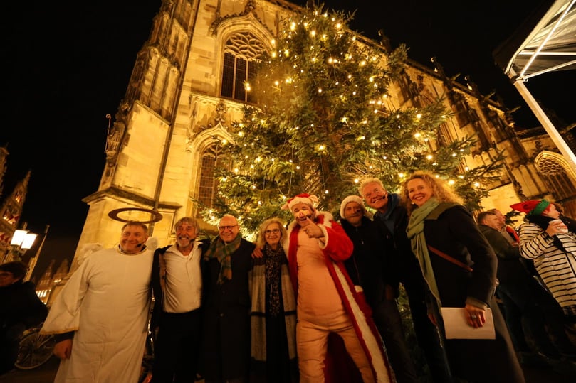 Die Weihnachtsmärkte in Münster sind eröffnet.