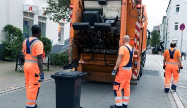 Leerung der Mülltonnen beginnt früher
