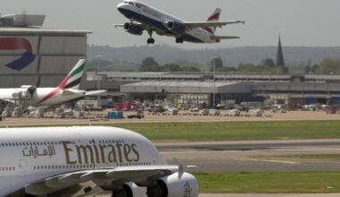 Flugverkehr über Großbritannien gestört