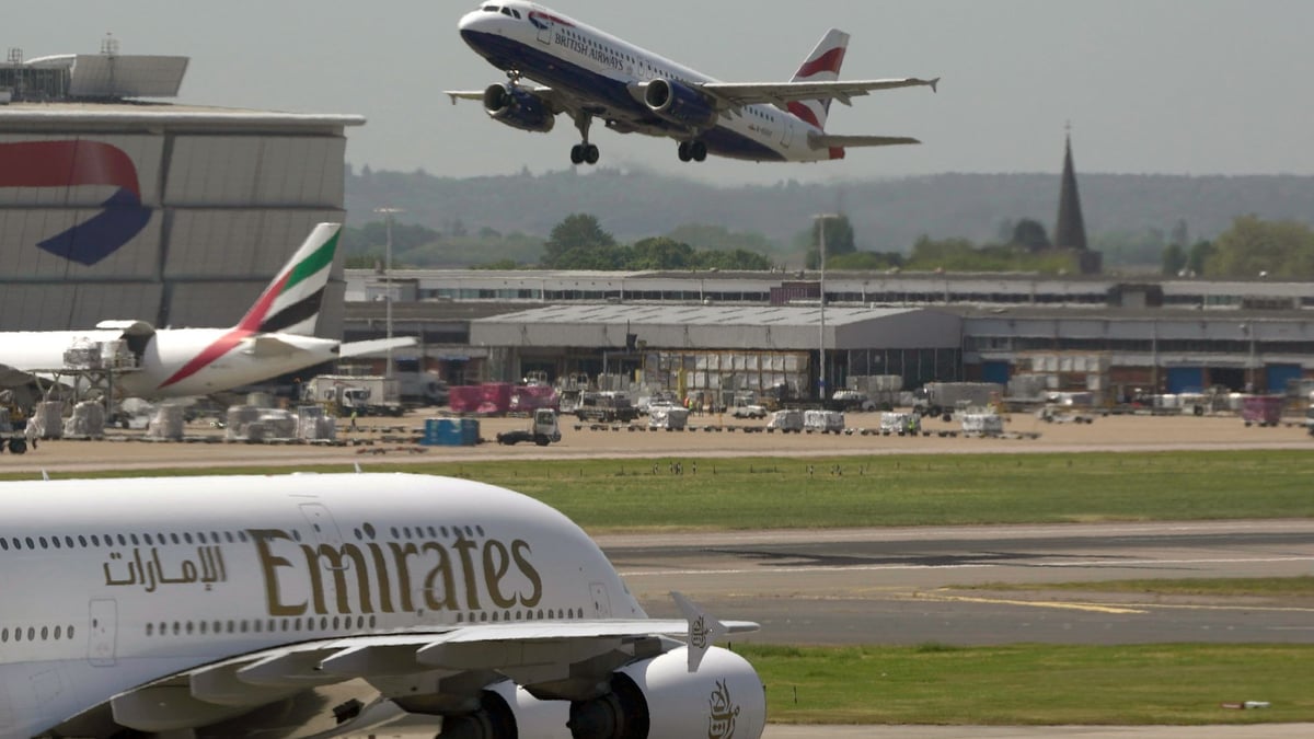 Flugverkehr über Großbritannien gestört