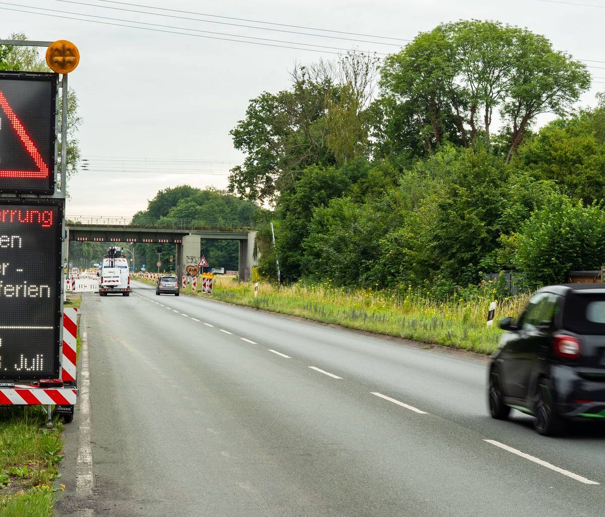 Warendorfer Straße wird freigegeben - Antenne Münster