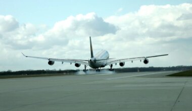 Nächtliche Testflüge am Flughafen München - Erding