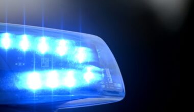 Blaulicht eines Rettungswagens