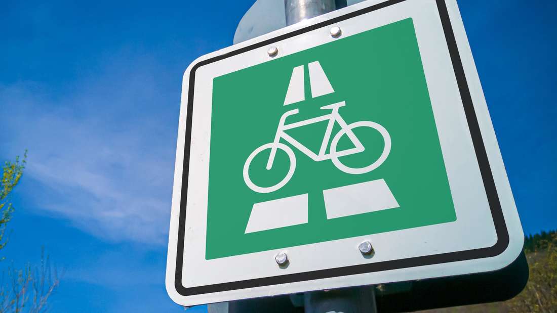 Verkehrszeichen Radschnellweg