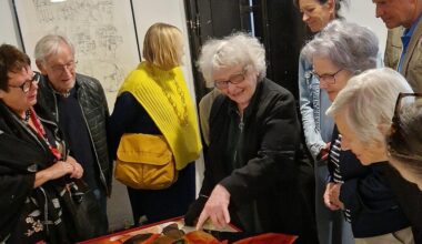 Hermann Nitsch im Kunstraum Pohlhammer