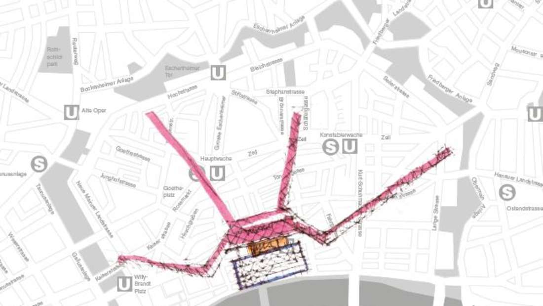 Terminal 3 vom Flughafen Frankfurt ist so groß wie die gesamte Frankfurter Innenstadt