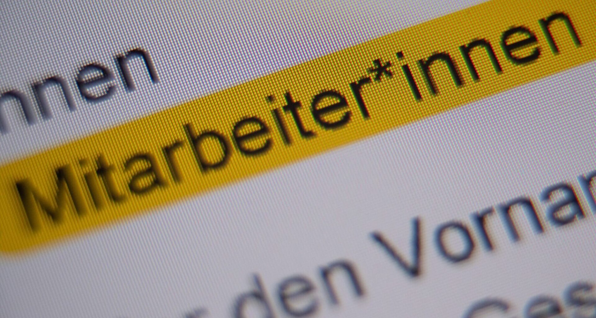 Keine Gendersterne in Bundesministerien - Nachrichten aus Deutschland