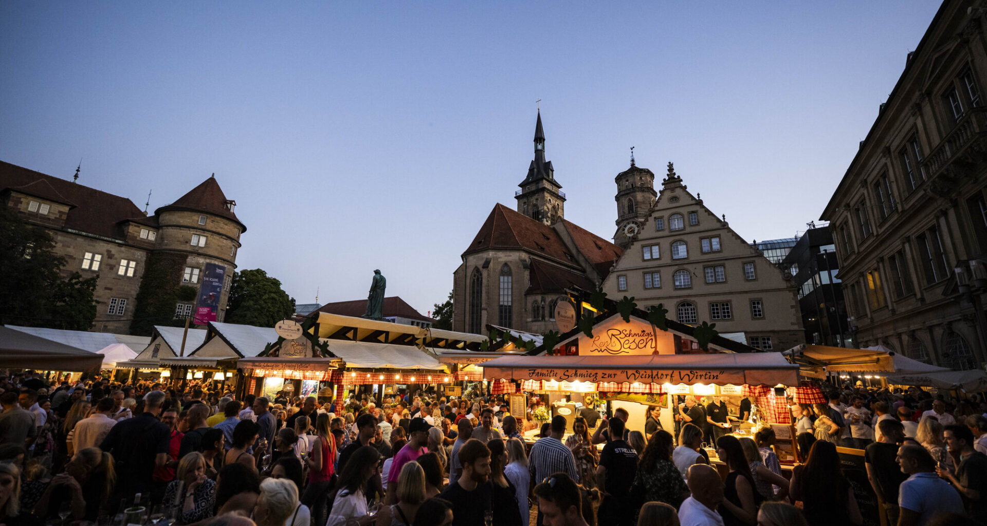 Der VfB auf dem Stuttgarter Weindorf: Diese VfB-Vertreter schenken aus - News über den VfB Stuttgart