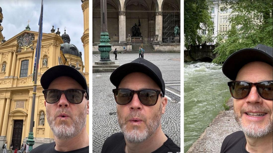 Gary Barlow ist offenbar großer Selfie-Fan